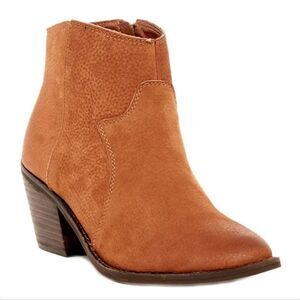 Lucky Brand Leather Ankle Boots Women's Size 7